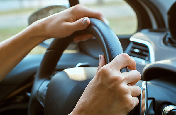 Hands on Steering Wheel